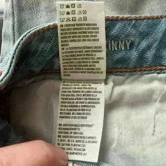 American Eagle Outfitters Woman’s Vintage Collection Skinny Jeans- Size 8 R - Picture 5 of 10